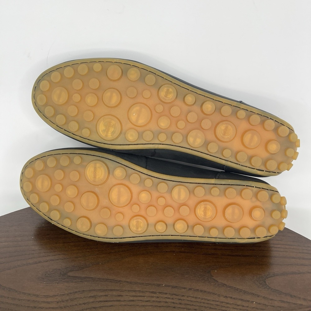 Born Axona Loafer Shoes Women's 9.5M‎ Black Leather Driving Mocs Sip On Moc Toe - Picture 6 of 16